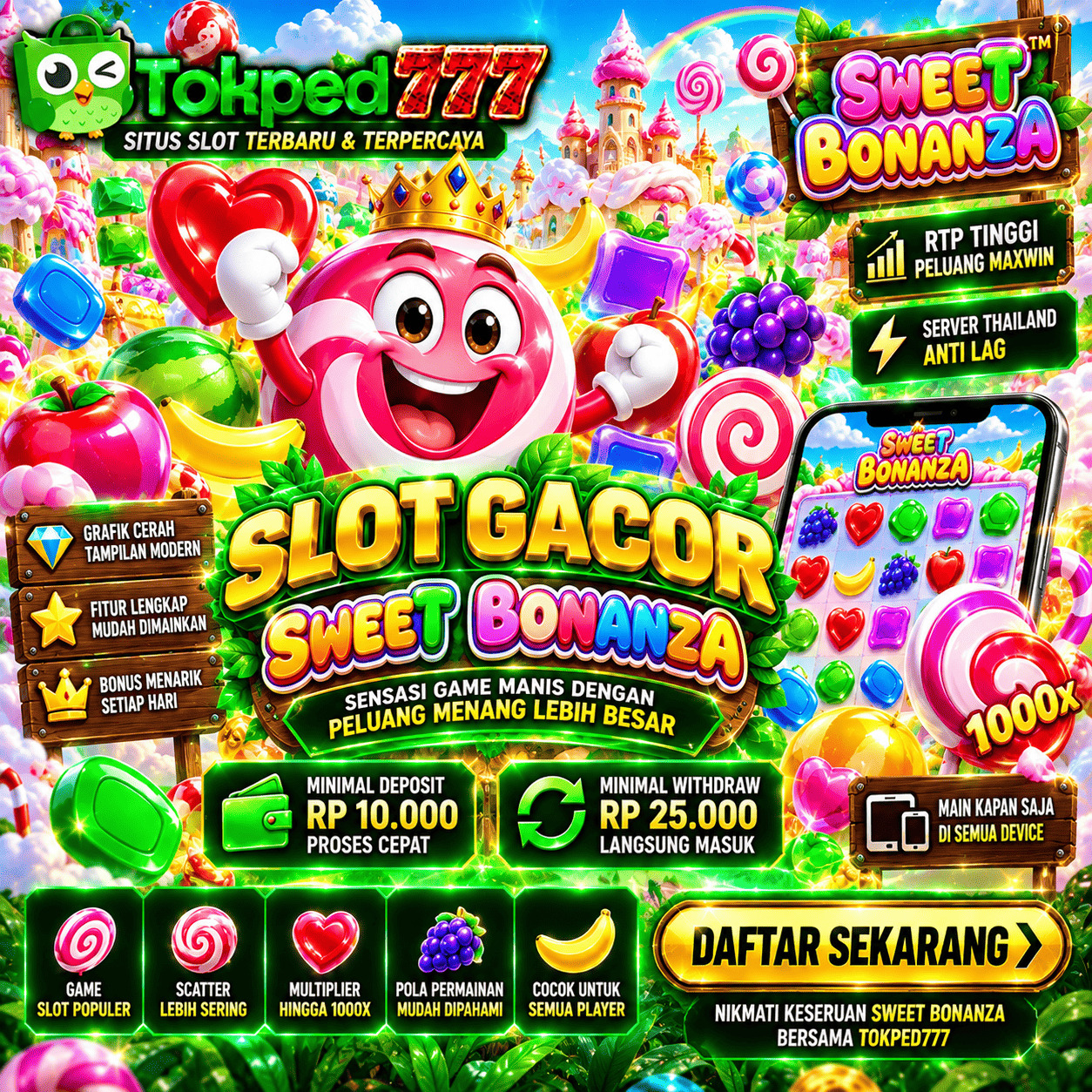 TOKPED777 | Satu ID untuk Berbagai Pilihan Hiburan Game Online